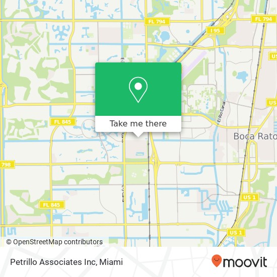 Petrillo Associates Inc map