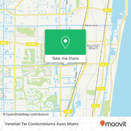 Mapa de Venetian Ter Condominiums Assn