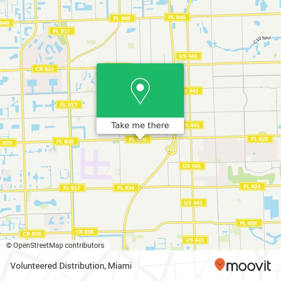 Volunteered Distribution map