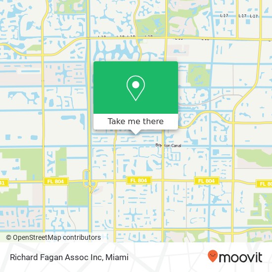 Mapa de Richard Fagan Assoc Inc