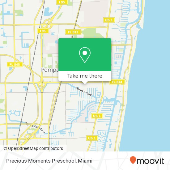 Precious Moments Preschool map