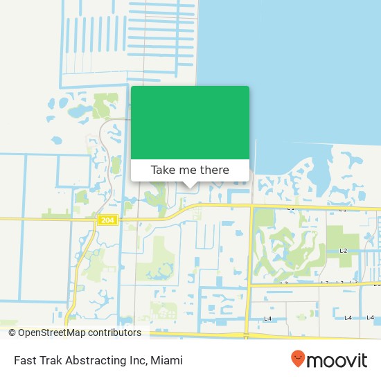 Fast Trak Abstracting Inc map