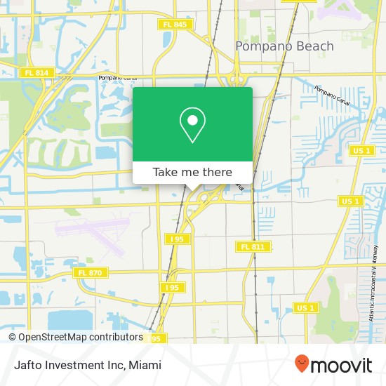 Jafto Investment Inc map