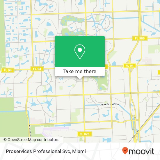 Proservices Professional Svc map