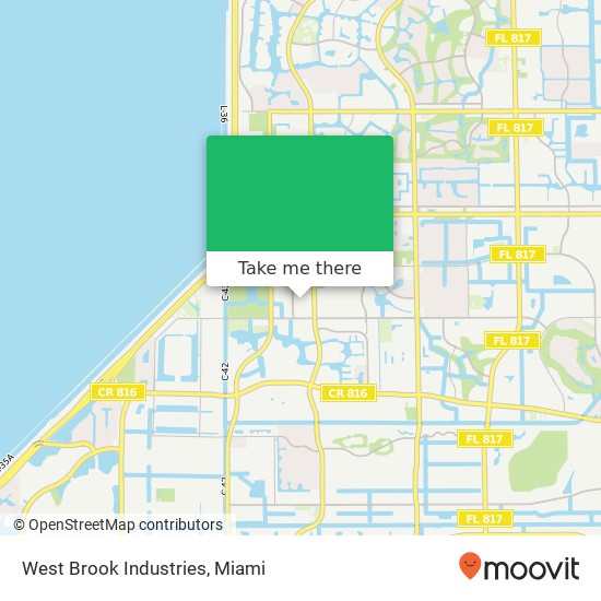 Mapa de West Brook Industries