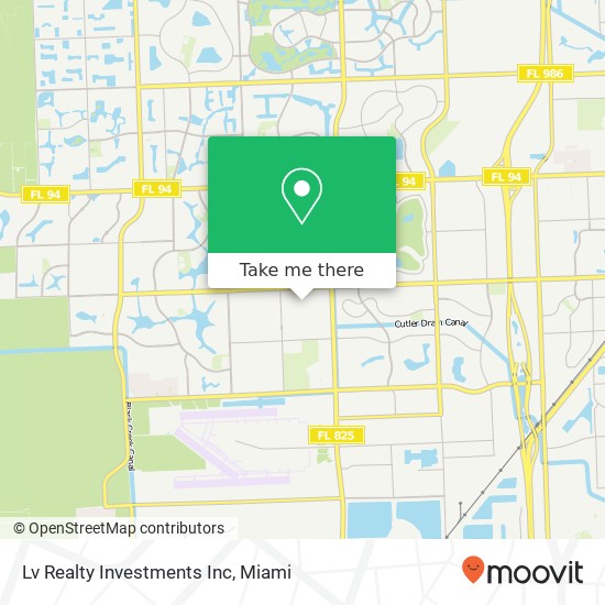 Lv Realty Investments Inc map
