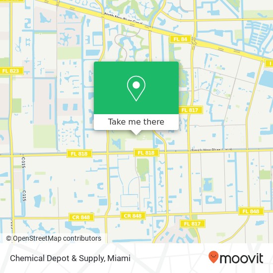 Mapa de Chemical Depot & Supply