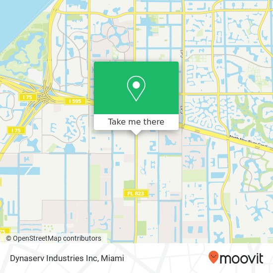 Mapa de Dynaserv Industries Inc