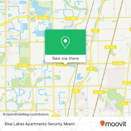 Blue Lakes Apartments Security map