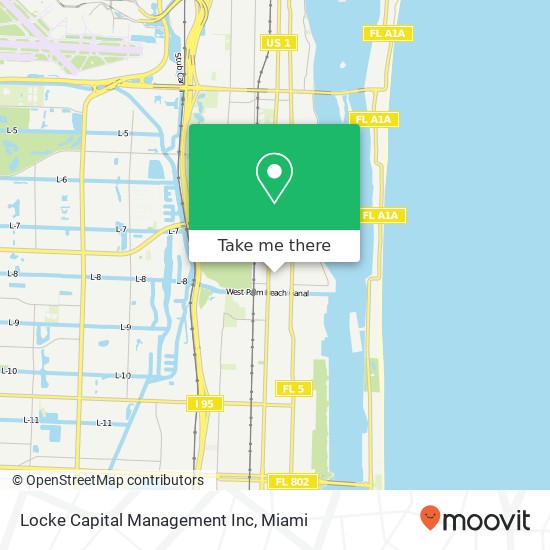Locke Capital Management Inc map