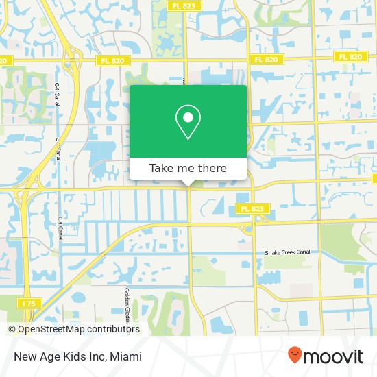 Mapa de New Age Kids Inc