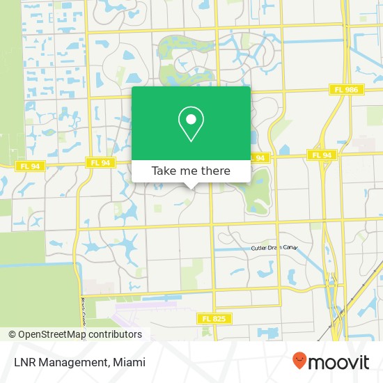 LNR Management map