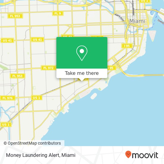 Mapa de Money Laundering Alert
