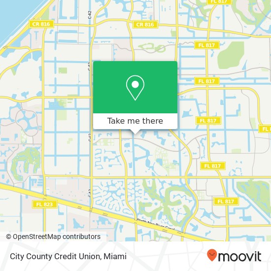 City County Credit Union map