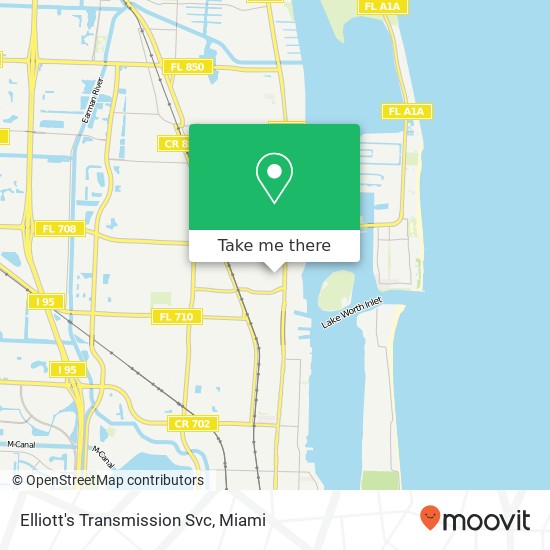 Mapa de Elliott's Transmission Svc