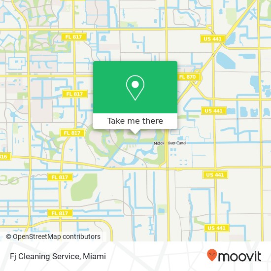 Mapa de Fj Cleaning Service