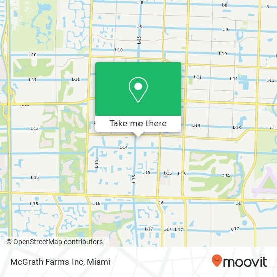 Mapa de McGrath Farms Inc