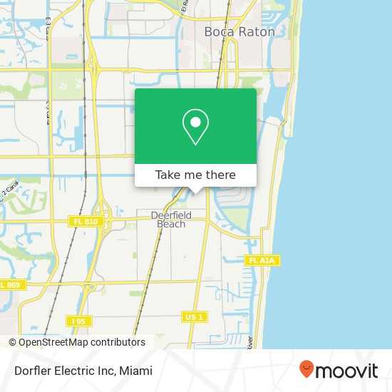 Dorfler Electric Inc map