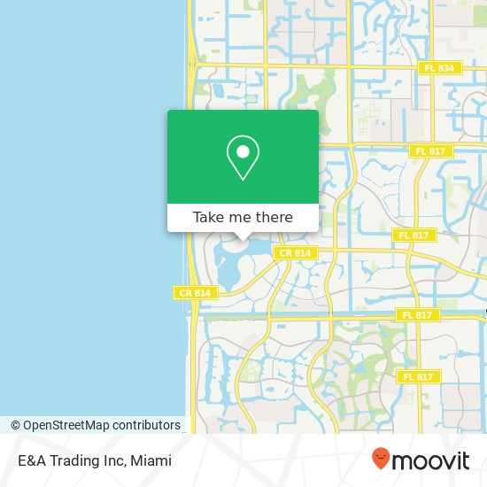 Mapa de E&A Trading Inc