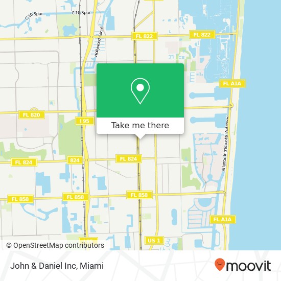 Mapa de John & Daniel Inc