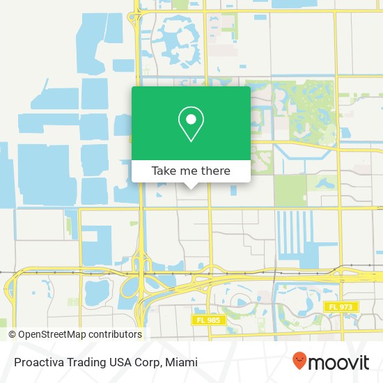 Proactiva Trading USA Corp map
