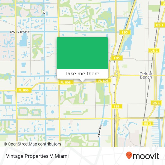 Vintage Properties V map