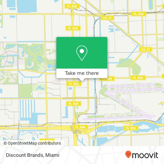 Discount Brands map