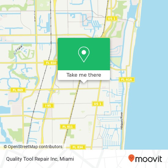 Mapa de Quality Tool Repair Inc