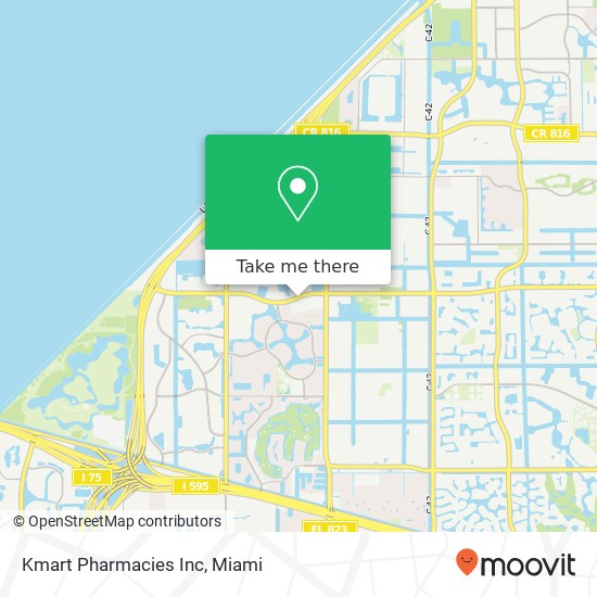 Mapa de Kmart Pharmacies Inc