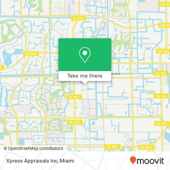 Mapa de Xpress Appraisals Inc