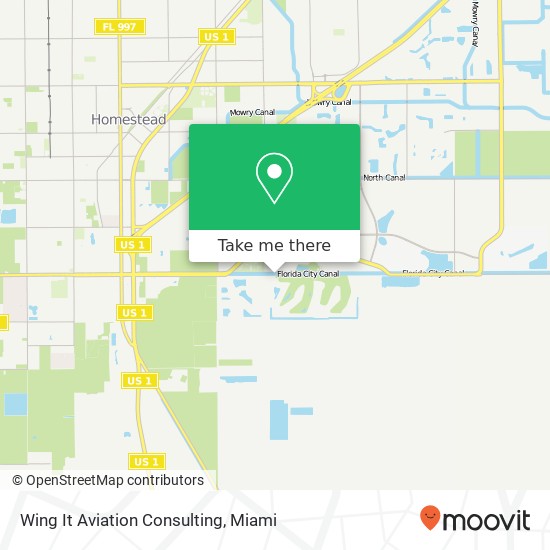 Wing It Aviation Consulting map