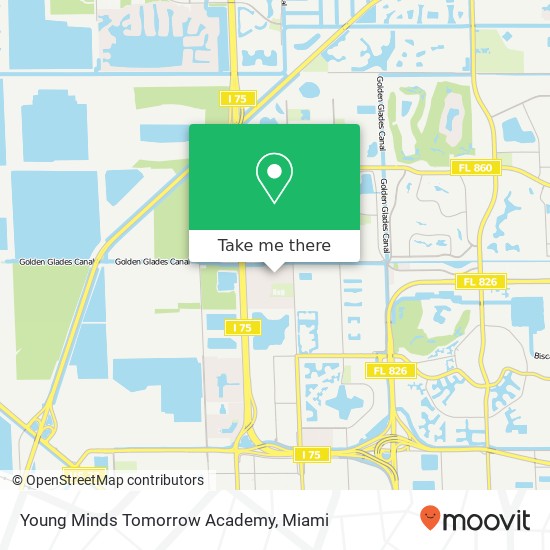 Mapa de Young Minds Tomorrow Academy