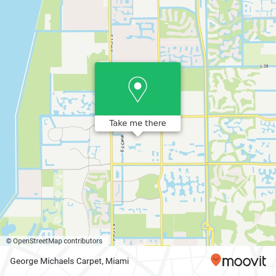 George Michaels Carpet map