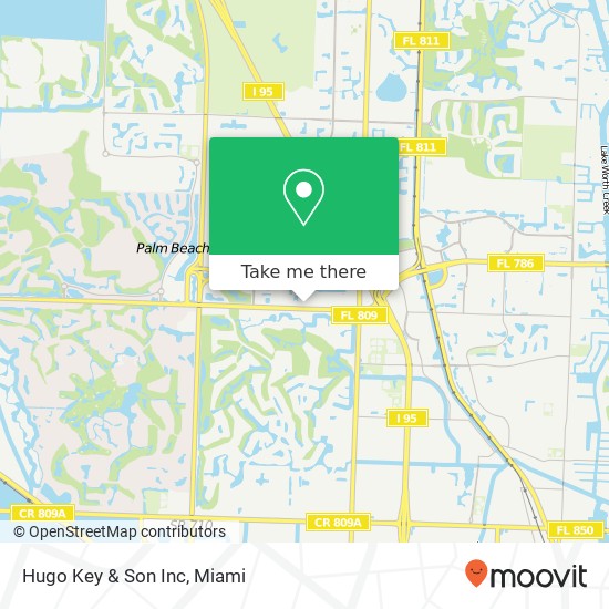 Hugo Key & Son Inc map