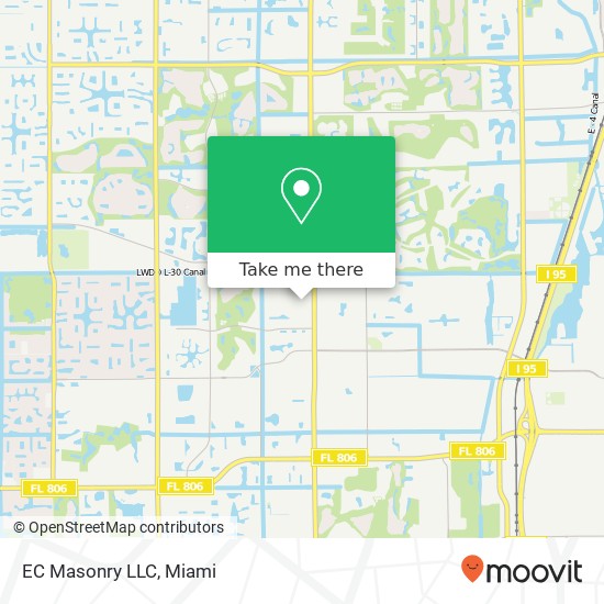 EC Masonry LLC map