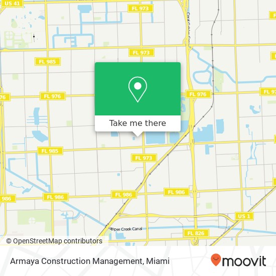 Armaya Construction Management map