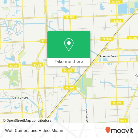 Wolf Camera and Video map
