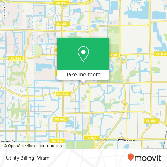 Utility Billing map