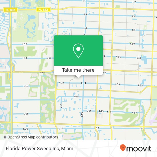 Florida Power Sweep Inc map