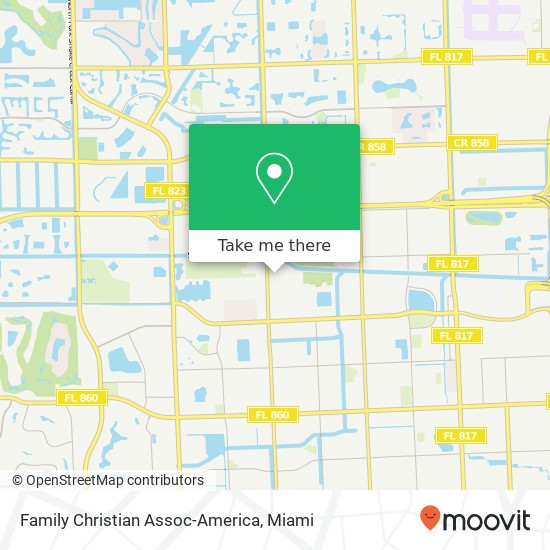 Mapa de Family Christian Assoc-America