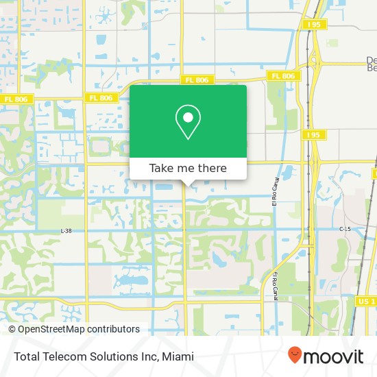 Mapa de Total Telecom Solutions Inc