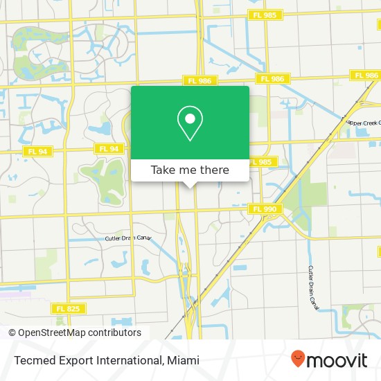 Mapa de Tecmed Export International