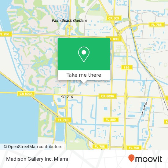 Mapa de Madison Gallery Inc
