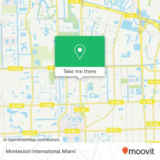 Montessori International map