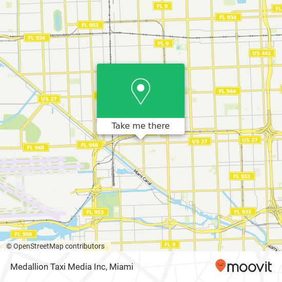 Medallion Taxi Media Inc map