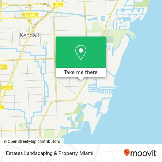 Estates Landscaping & Property map