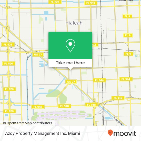 Azoy Property Management Inc map