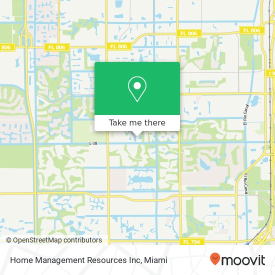 Mapa de Home Management Resources Inc