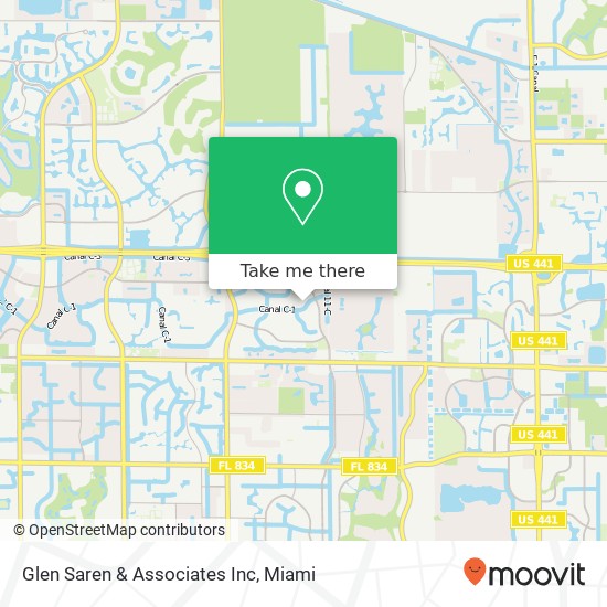 Glen Saren & Associates Inc map