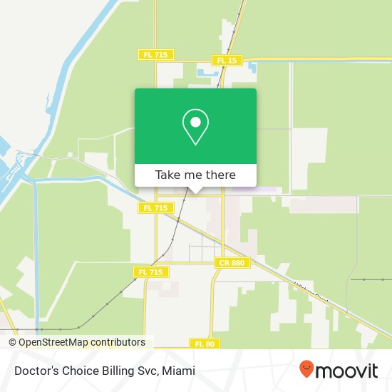 Mapa de Doctor's Choice Billing Svc